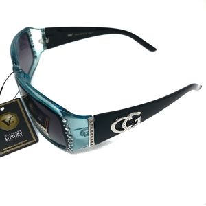 2 for $29 mix/match CG Rhinestone Sunglasses Blue